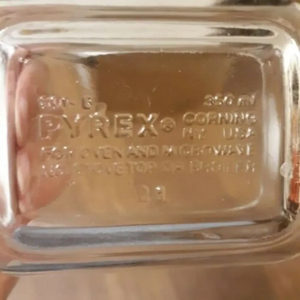 Vintage Pyrex Clear 501B 1.5 cups Refrigerator Bowl Dish NO Lid